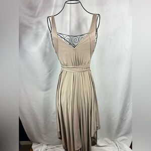 Free People Beach taupe oversized dress size S